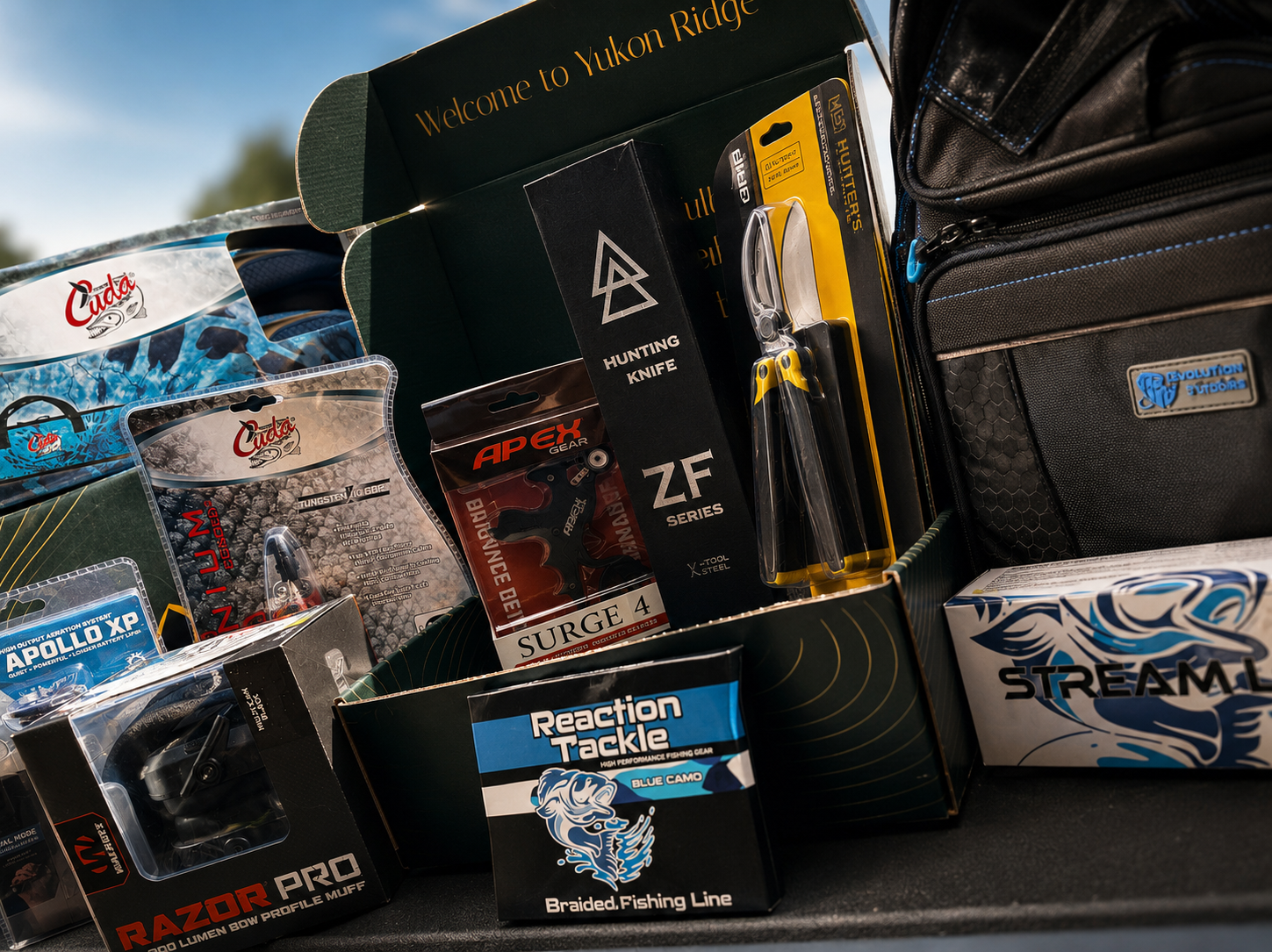 The Outfitter Box-Q - $180+ in Gear Value